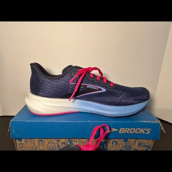 Brooks Hyperion Running Shoes Sneakers Peacoat/Open Air/Lilac Rose Womans 11.5B