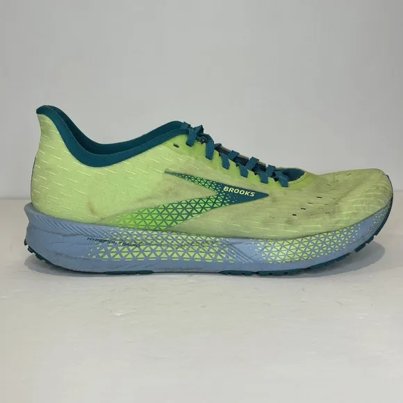 Brooks Hyperion Tempo Men's 12.5 Green Running Training Shoes Speed 1103391D365