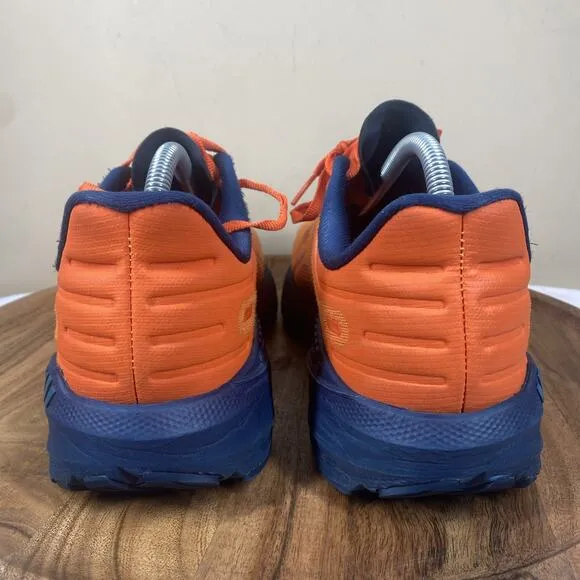 Brooks Launch GTS 9 Orange Mens Orange And Blue Size 10 D Running Shoes
