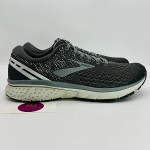 Brooks Men's Ghost 11 Road Running Shoes Ebony/Gray/Silver 1102881D003 Size 9.5