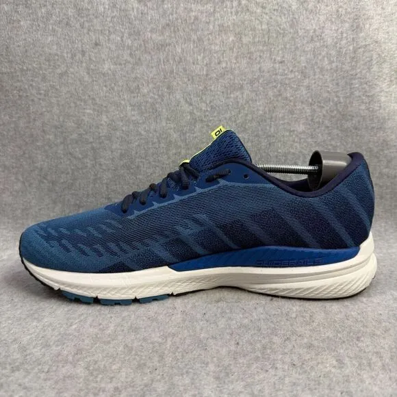 Brooks Mens Shoes Size 11.5 Ravenna 10 Blue Athletic Running Sneaker 1102981D479