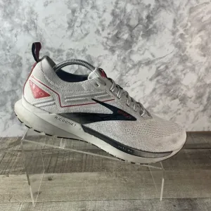 Brooks Ricochet 3 Men's Road Running Shoes Size 9.5D White and Black
