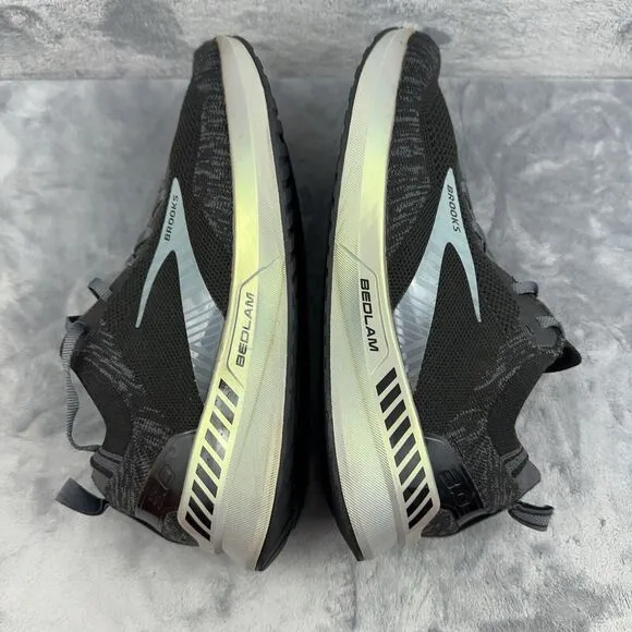 Brooks Shoes Mens Size 9 Black Bedlam 3 Road Running Shoes Athletic Sneakers