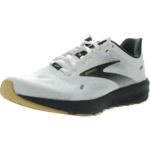 Brooks Womens White Lace-Up Running &amp; Training Shoes New