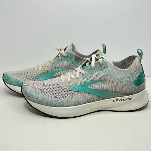 Brooks Levitate 4 Road Running in Antarctica Shoes 8