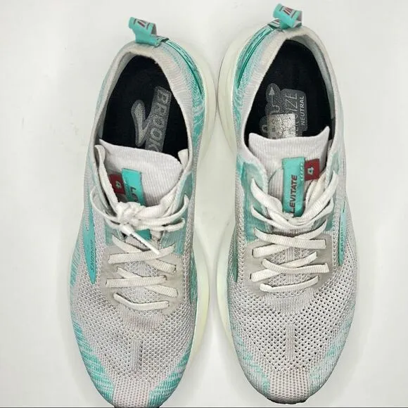 Brooks Levitate 4 Road Running in Antarctica Shoes 8