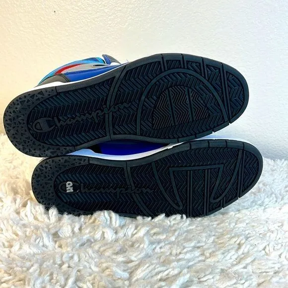 Champion 3 on 3 Hi Top Black Multi-color Men's Shoes
