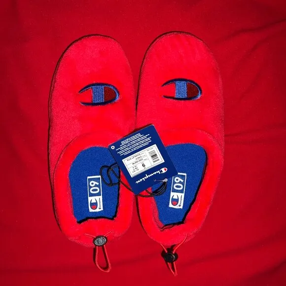 Champion‎ Unisex University Lounge Comfort Slippers Shoes NWT