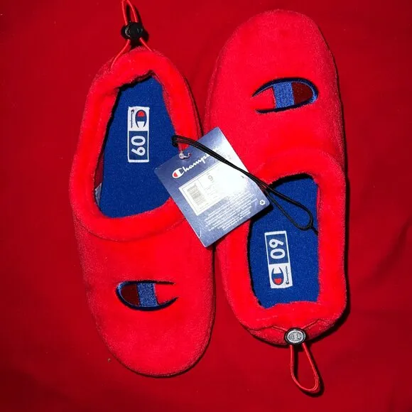 Champion‎ Unisex University Lounge Comfort Slippers Shoes NWT