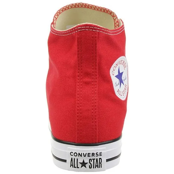CHUCK TAYLOR ALL STAR CANVAS HIGH TOP, RED, 3