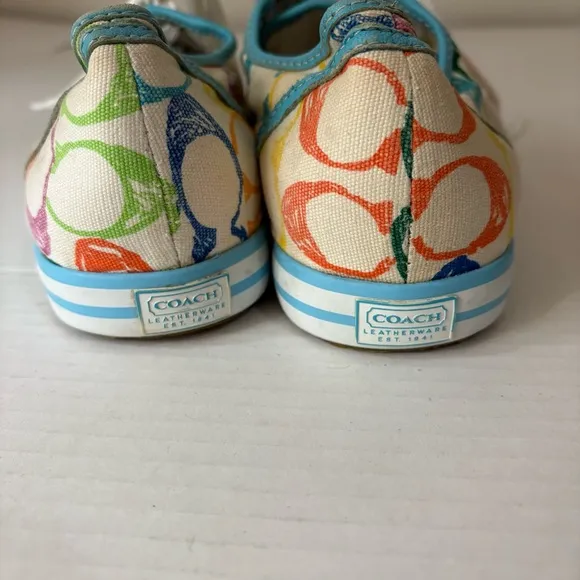 COACH Dawnell Multi Colored Tennis Shoes