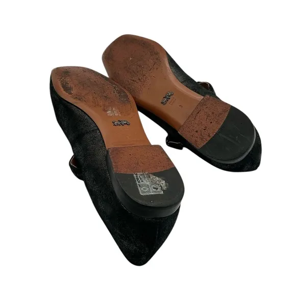 Coach Women's Black Mary Jane flats size 8