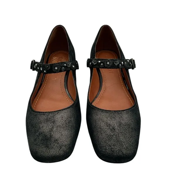 Coach Women's Black Mary Jane flats size 8