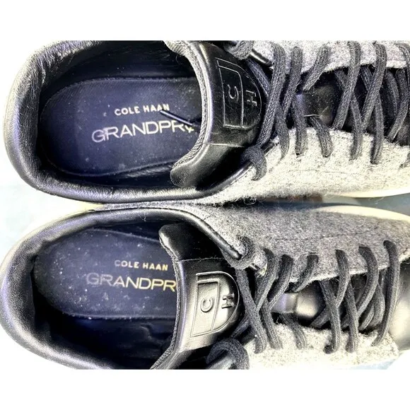 Cole Haan Grand Pro Men's Tennis Sneaker Shoes Sz 9 Faribault Woolen Mills 7WOOL