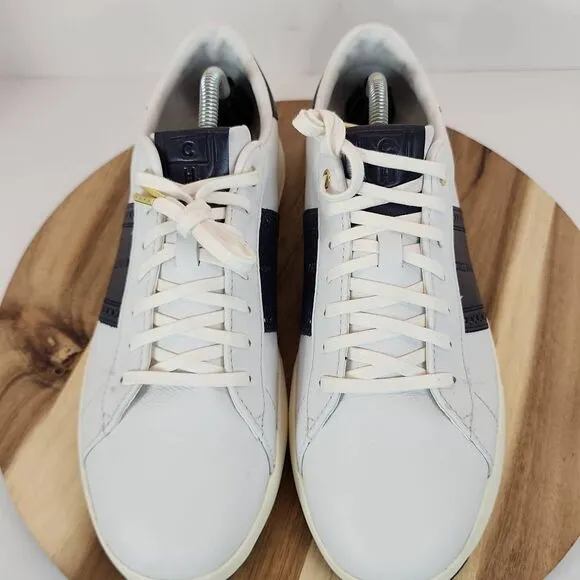 Cole Haan GrandPrø Tennis Sneaker Men's Size 10 M White &amp; Blue