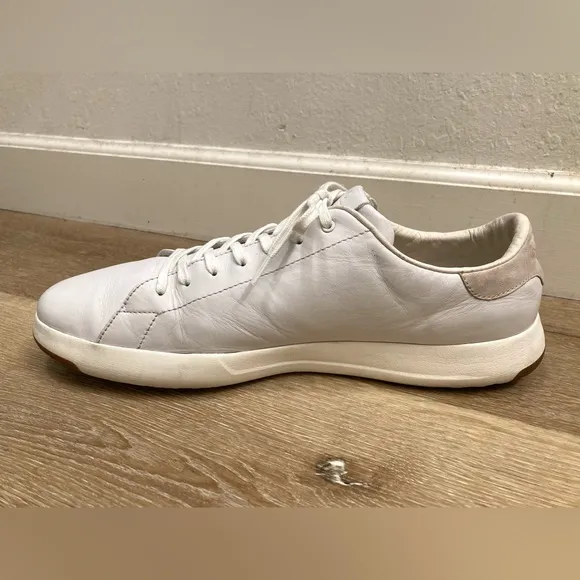 Cole Haan GrandPro Tennis White Sneaker Mens Shoes Size US 15 Good Condition