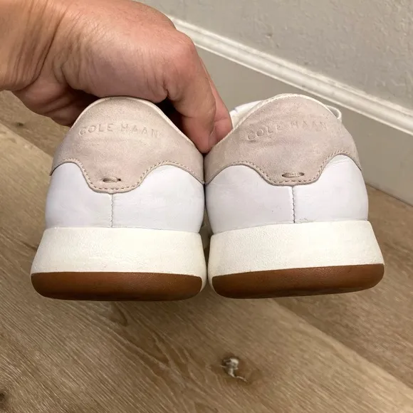 Cole Haan GrandPro Tennis White Sneaker Mens Shoes Size US 15 Good Condition