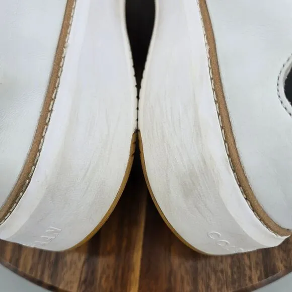 Cole Haan Grandpro Topspin Shoes Men's 11.5 M White Leather Tennis Sneakers