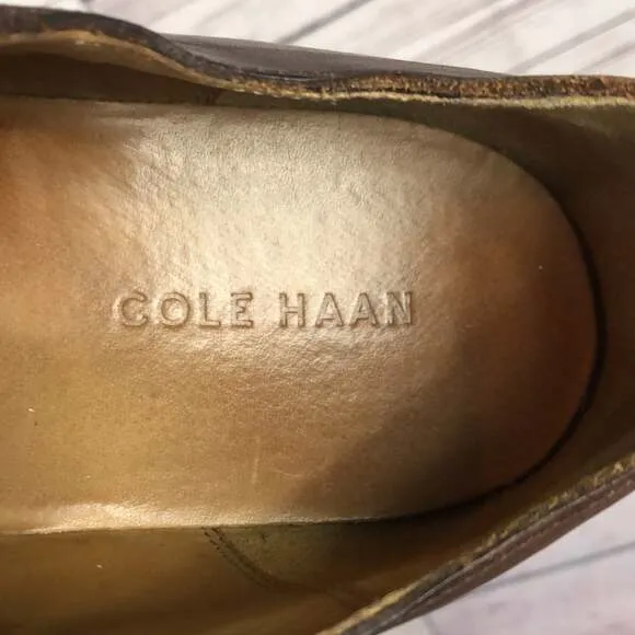 Cole Haan LunarGrand Double Monk shoes brown size 11