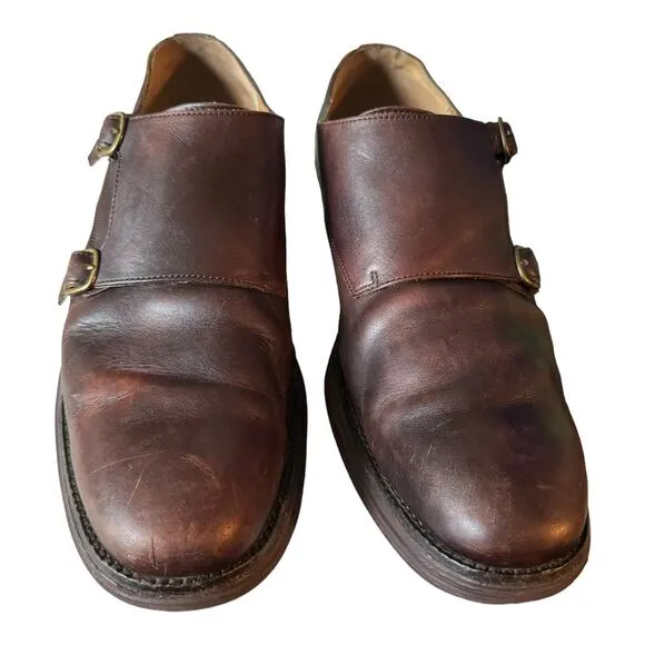 Cole Haan LunarGrand Double Monk shoes brown size 11