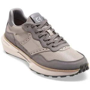 Cole Haan Mens Grand Pro Ashland Gray Lace-Up Running &amp; Training Shoes New