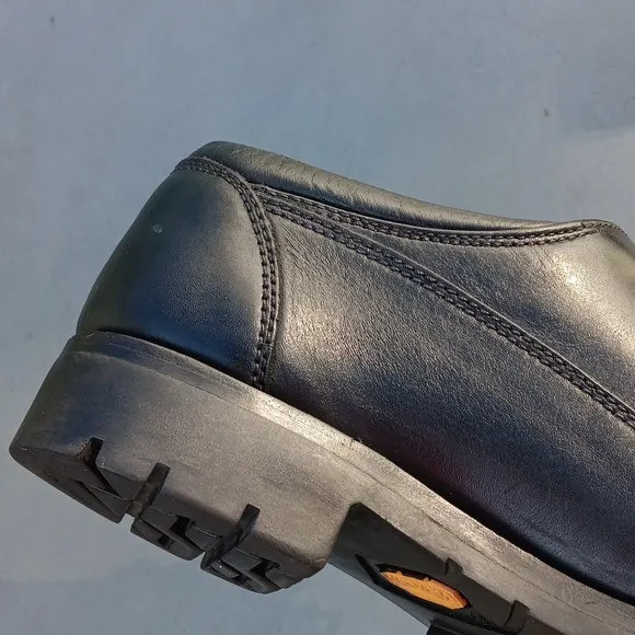 COLE HAAN MEN'S PURE LEATHER (INNER/OUTER) SPLIT TOE OXFORD VIBRAM RUBBER SOLE*