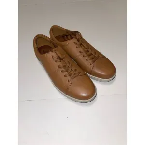 Collection By Clarks Mens Cambro Lace Brown Leather Tennis Shoes Sz 10 A20