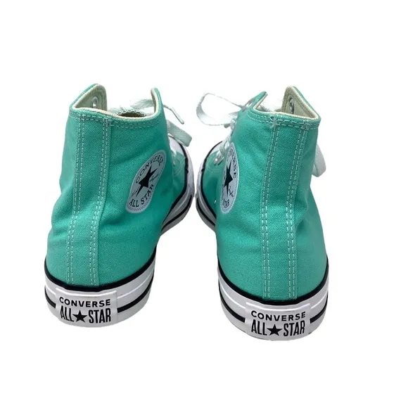 Converse Ctas High Top Women's Shoes Canvas Green Sneakers Skateboarding A03796F