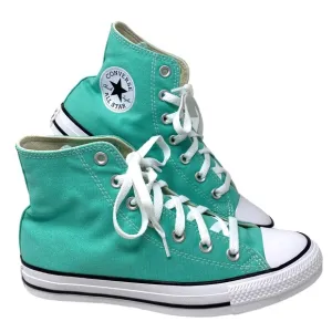 Converse Ctas High Top Women's Shoes Canvas Green Sneakers Skateboarding A03796F