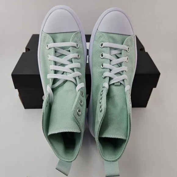 Converse Girl's CTAS Move Sticky Aloe Platform‎ High Top Sneakers Size 7 New