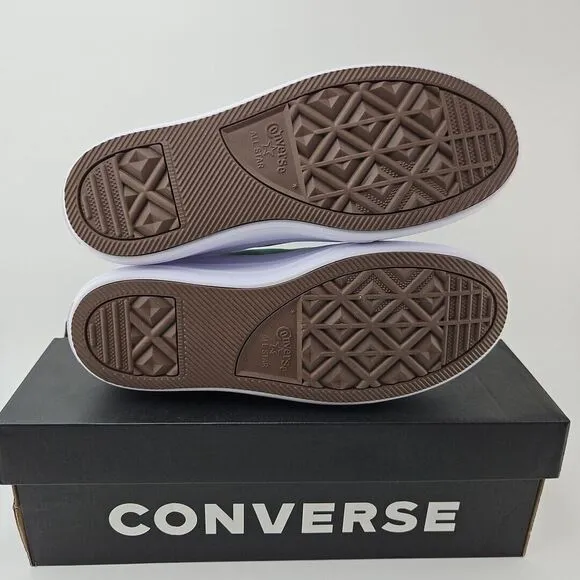 Converse Girl's CTAS Move Sticky Aloe Platform‎ High Top Sneakers Size 7 New