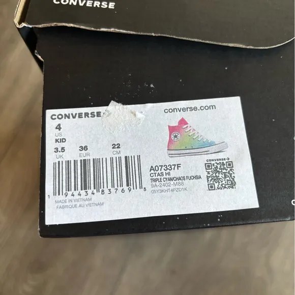 Converse Kids Gradient High-Top Sneakers