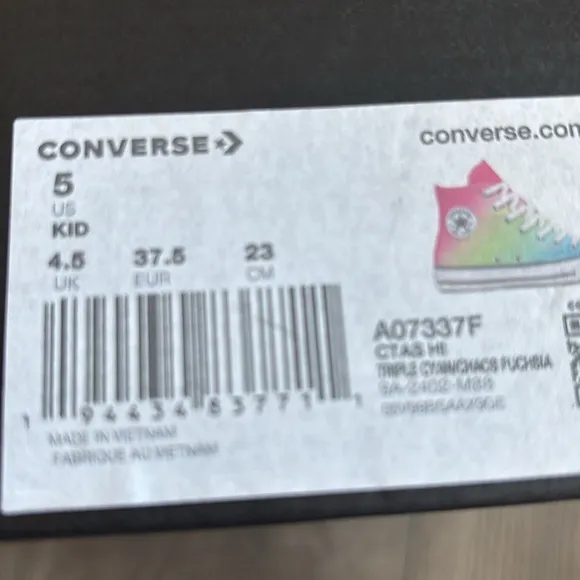 Converse Kids Gradient High-Top Sneakers