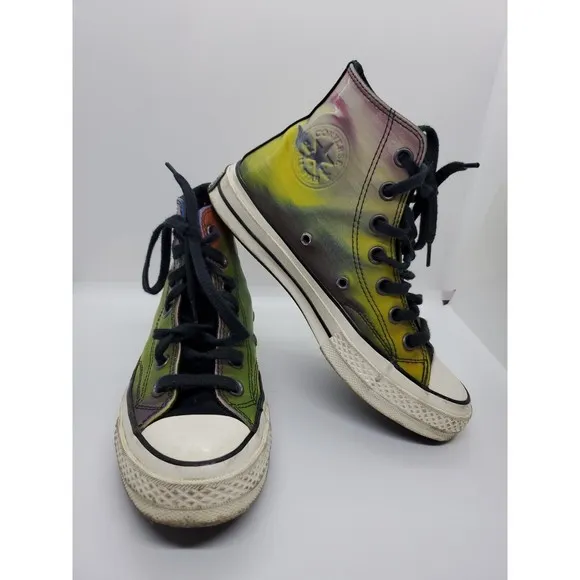 Converse Mens Chuck 70 High Top Iridescent Holo Vinyl 170495C Mens US 3