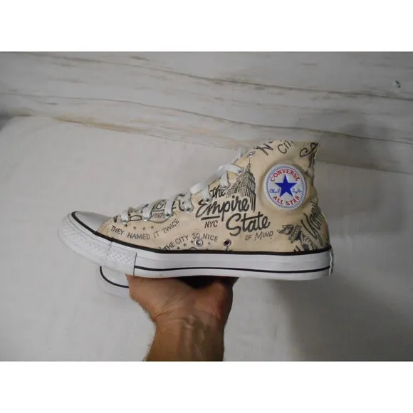 Converse NYC New York City City of Dreams Sneaker Shoe US Men's 13 Chuck Taylor