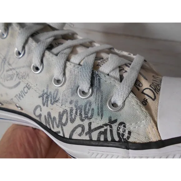 Converse NYC New York City City of Dreams Sneaker Shoe US Men's 13 Chuck Taylor