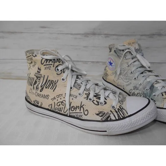 Converse NYC New York City City of Dreams Sneaker Shoe US Men's 13 Chuck Taylor