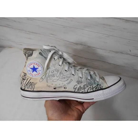 Converse NYC New York City City of Dreams Sneaker Shoe US Men's 13 Chuck Taylor