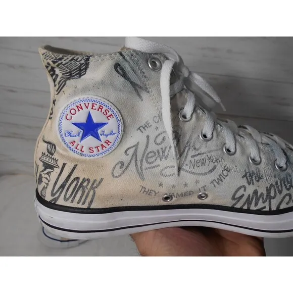 Converse NYC New York City City of Dreams Sneaker Shoe US Men's 13 Chuck Taylor
