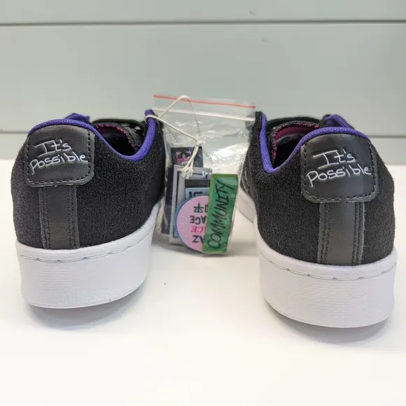 Converse Pro Leather Low It's Possible A01649C Black Tennis shoes size Women's 7