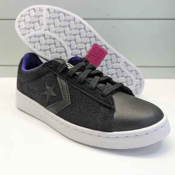 Converse Pro Leather Low It's Possible A01649C Black Tennis shoes size Women's 7