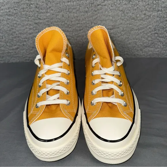 Converse Shoes Mens 10.5 Yellow Chuck 70 OX Low Top Sneakers