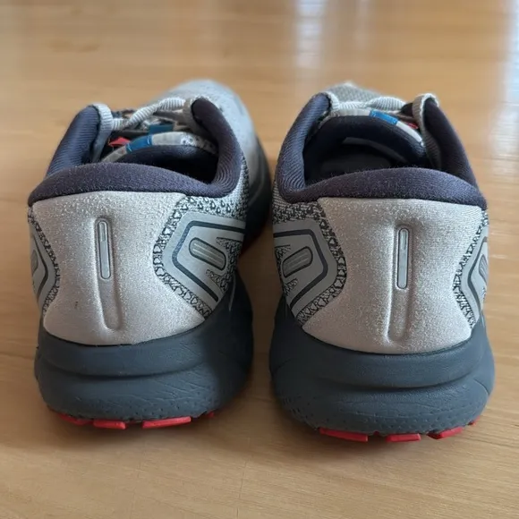 COPY - BROOKS MENS GHOST 14 NEUTRAL ROAD RUNNING SHOE SNEAKER GRAY BLUE SIZE 8.5