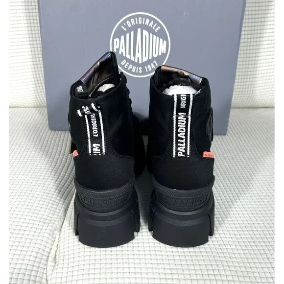 COPY - Palladium Revolt Hi Top Black Tennis Shoes, EU 37, US 6, NWT