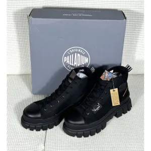 COPY - Palladium Revolt Hi Top Black Tennis Shoes, EU 37, US 6, NWT