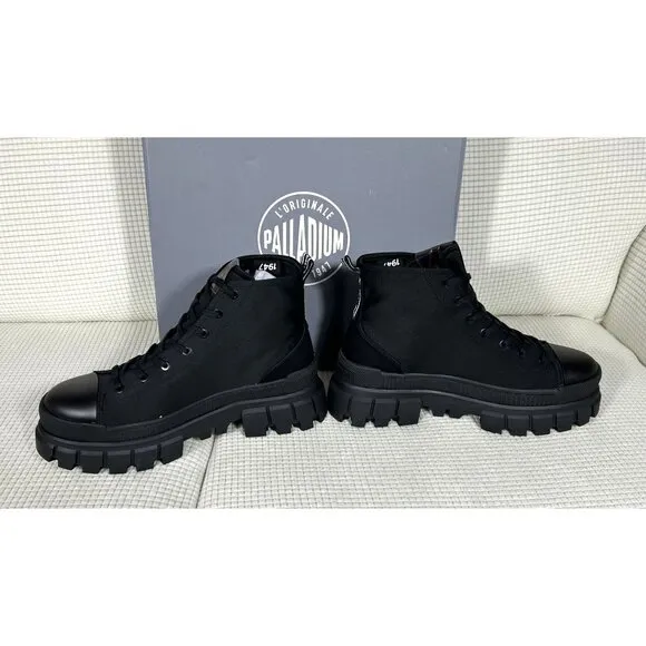 COPY - Palladium Revolt Hi Top Black Tennis Shoes, EU 37, US 6, NWT