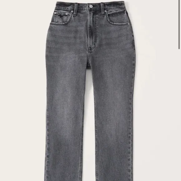 Curve Love Ultra High Rise Ankle Straight Jeans “25 Regular”