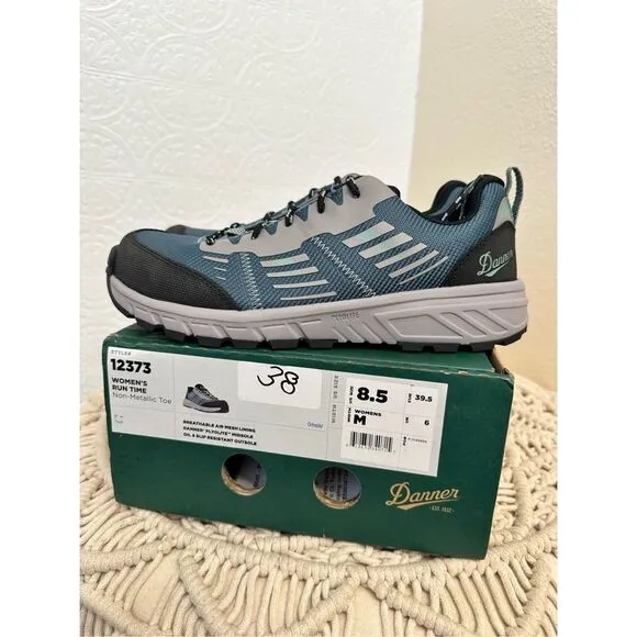 Danners Women’s Blue Black and Gray Run Time Tennis Shoes Size 8.5 New