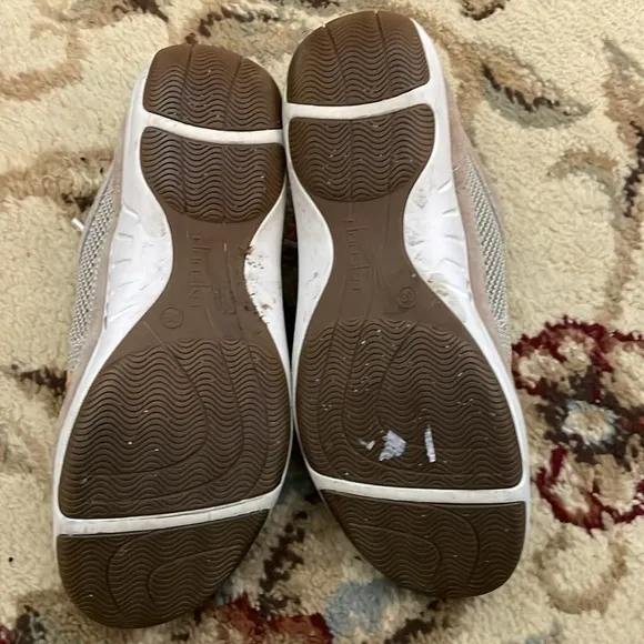 Dansko tan/orange tennis shoes size 38