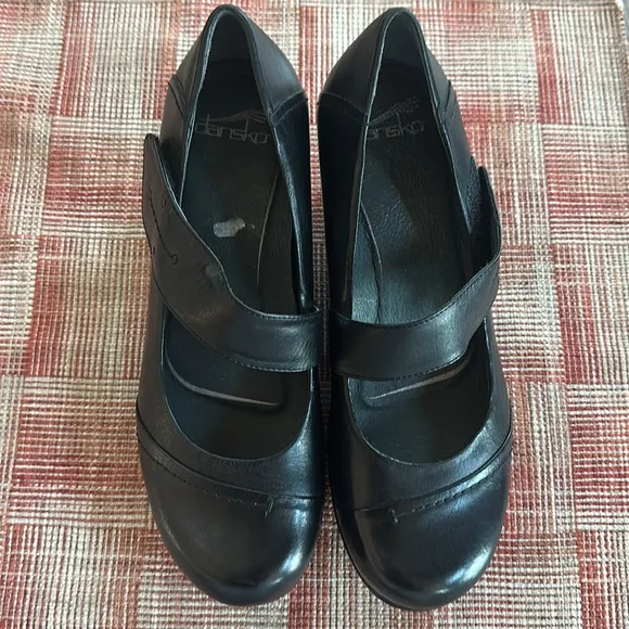 Dansko Women's Black Wedge Shoes